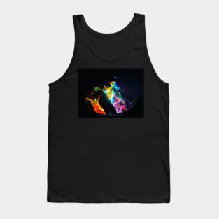 Sky above earth below fire within Tank Top